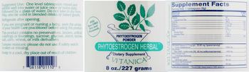Vitanica Phytoestrogen Herbal - supplement