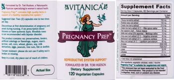 Vitanica Pregnancy Prep - supplement