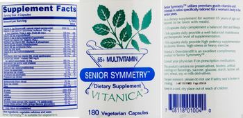 Vitanica Senior Symmetry - supplement