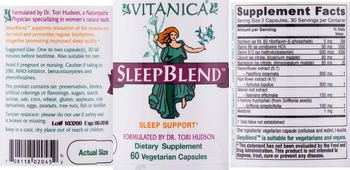 Vitanica SleepBlend - supplement