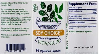 Vitanica Soy Choice - supplement