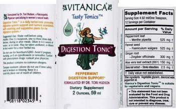 Vitanica Tasty Tonics Digestion Tonic Mint - supplement