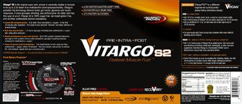 Vitargo Vitargo S2 Natural Juicy Orange Flavor - supplement