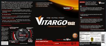 Vitargo Vitargo S2 Natural Tropical Fruit Flavor - supplement