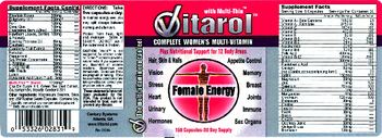 Vitarol Female Energy - 