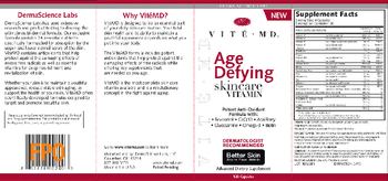Vite MD Age Defying Skincare Vitamin - advanced dietery supplement
