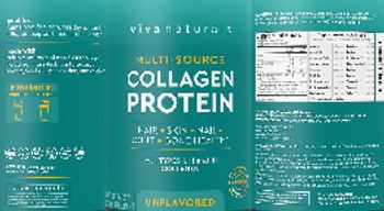 Viva Naturals Collagen Protein Unflavored - supplement