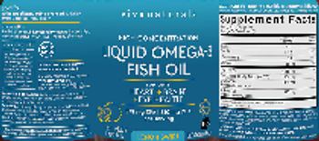 Viva Naturals Liquid Omega-3 Fish Oil Lemon Swirl - supplement