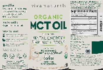 Viva Naturals Organic MCT Oil - supplement
