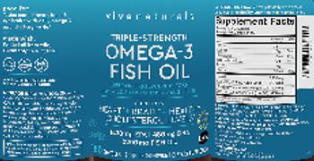 Viva Naturals Triple-Strength Omega-3 Fish Oil - supplement