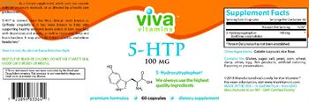 Viva Vitamins 5-HTP 100 mg - supplement