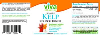 Viva Vitamins Atlantic Kelp - supplement