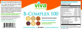 Viva Vitamins B-Complex 100 - supplement