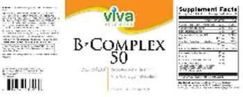 Viva Vitamins B-Complex 50 - supplement
