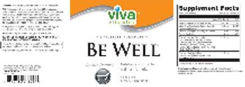 Viva Vitamins Be Well - herbal formula