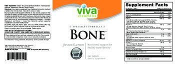 Viva Vitamins Bone - supplement