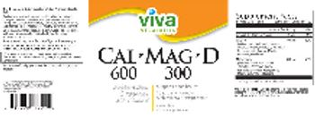 Viva Vitamins Cal 600-Mag 300-D - supplement