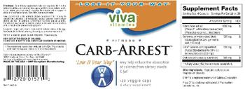 Viva Vitamins Carb-Arrest - supplement