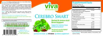 Viva Vitamins Cerebro Smart - supplement