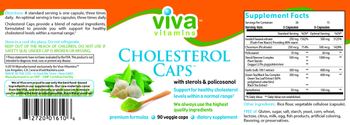 Viva Vitamins Cholesterol Caps - supplement