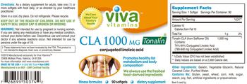 Viva Vitamins CLA 1000 mg - supplement