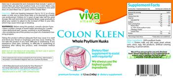 Viva Vitamins Colon Kleen - supplement