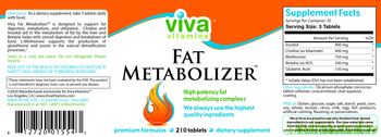 Viva Vitamins Fat Metabolizer - supplement