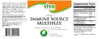 Viva Vitamins Immune Source Multiplex - herbal extract