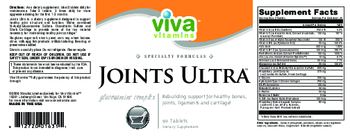 Viva Vitamins Joints Ultra Glucosamine Complex - supplement