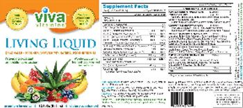 Viva Vitamins Living Liquid - supplement