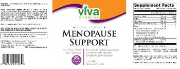 Viva Vitamins Menopause Support - supplement