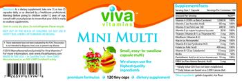 Viva Vitamins Mini Multi - supplement
