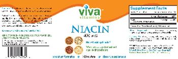 Viva Vitamins Niacin 400 mg - supplement