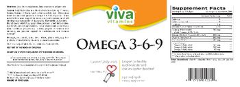 Viva Vitamins Omega 3-6-9 - supplement