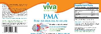 Viva Vitamins PMA Positive Mental Attitude - supplement