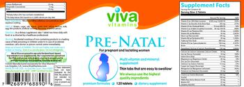 Viva Vitamins Pre-Natal - supplement