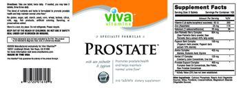 Viva Vitamins Prostate - supplement
