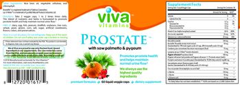 Viva Vitamins Prostate - supplement