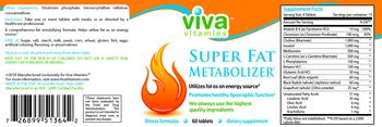 Viva Vitamins Super Fat Metabolizer - supplement