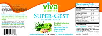 Viva Vitamins Super-Gest - supplement