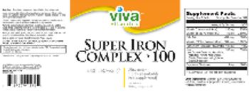 Viva Vitamins Super Iron Complex 100 - supplement