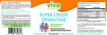 Viva Vitamins Super Oxide Dismutase - supplement