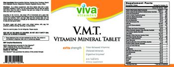 Viva Vitamins V.M.T. Extra Strength - supplement