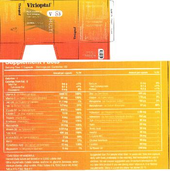 Vivioptal Multi - mulivitamin multimineral supplement