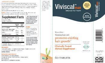 Viviscal Viviscal Man Advanced Hair Health - supplement