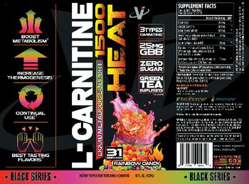 VMI Sports Black Series L-Carnitine 1500 Heat Rainbow Candy - supplement featuring lcarnitine