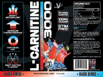 VMI Sports Black Series L-Carnitine 3000 Patriot Pop - supplement featuring lcarnitine