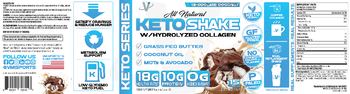 VMI Sports Keto Series Keto Shake Chocolate Coconut - supplement featuring coconut oil