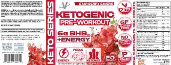 VMI Sports Keto Series Ketogenic Pre-Workout Star Berry Savers - supplement featuring gobhb ketones ketone bodies