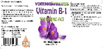 Voitenko Wellness Vitamin B-1 100 mg - supplement